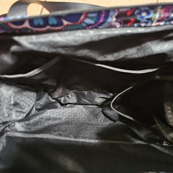 RARE Vera Bradley Paisley Diaper Bag Backpack - Picture 8 of 10